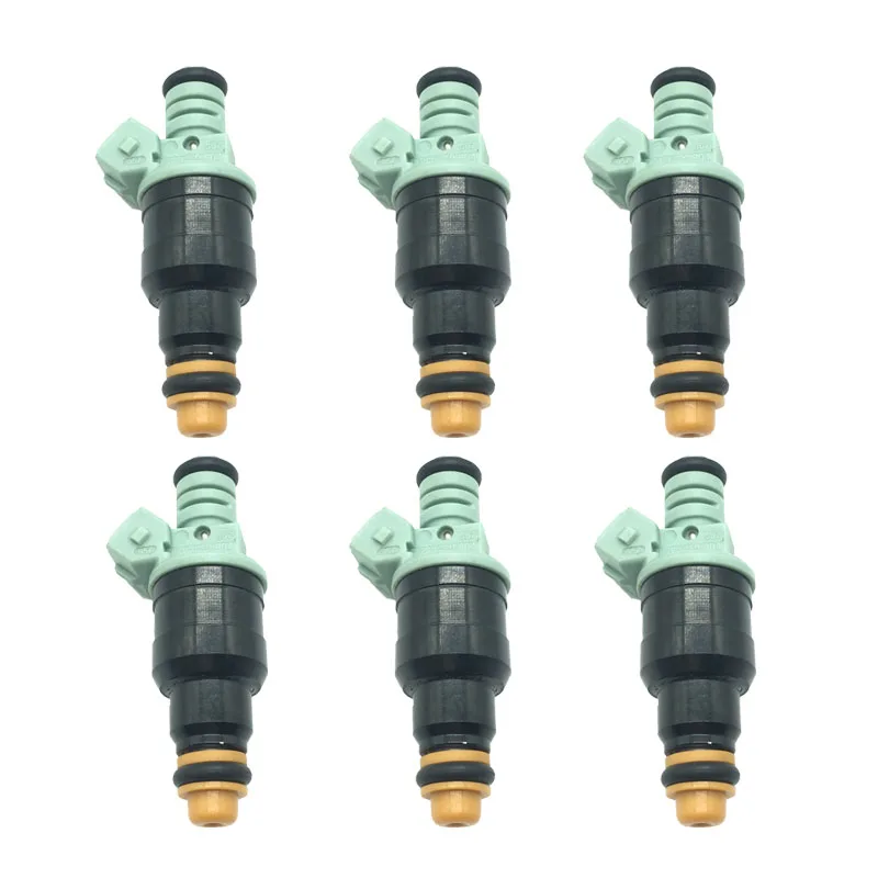 

6Pcs Car Fuel injector for Volvo 940 1990-1995 2.3L 0280150804 852-12146 85212146 0 280 150 804