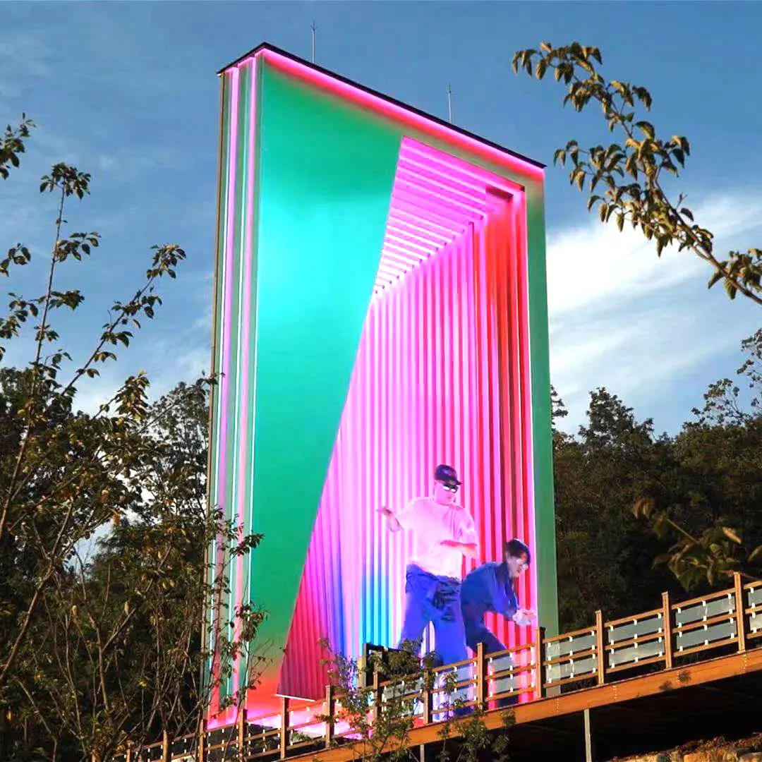 CS6.67 LED Display Wall Advertising Sign P10 P8 P5 HD Full Color Outdoor digital signage displays Muen LED