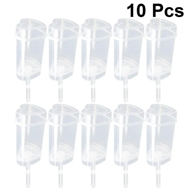 10pcs DIY Push Cake Pop Tube Simple Heart Shaped Cake Holder Cup Storage Cup Pastry Decoration for Home Store