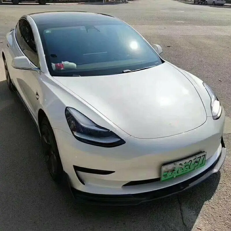 Carbon Body Kits Lip Diffuser Wing Side Skirts Vorsteiner Fit for Tesla Model 3