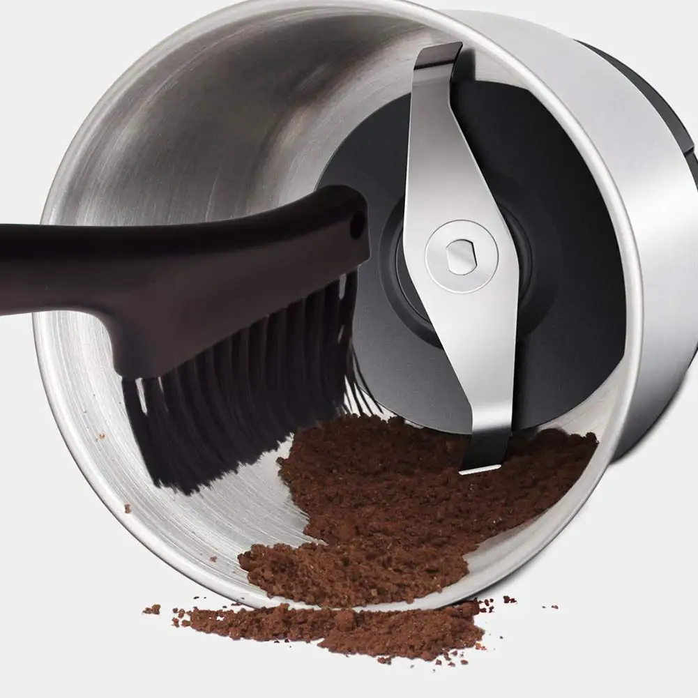 Coffee Grinder Cleaning Brush - Espresso Maker/Machine Cleaner Tool - Removable Dual Purpose