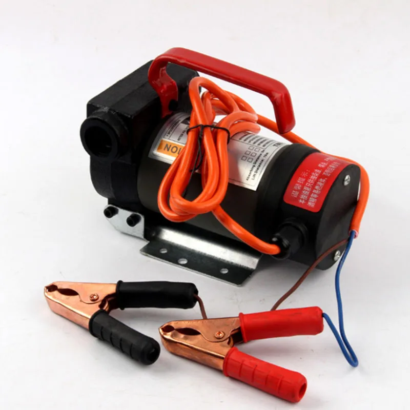 Diesel oil pump electric 12v/24v high pressure self-priming pump electric portable oil pump oiler