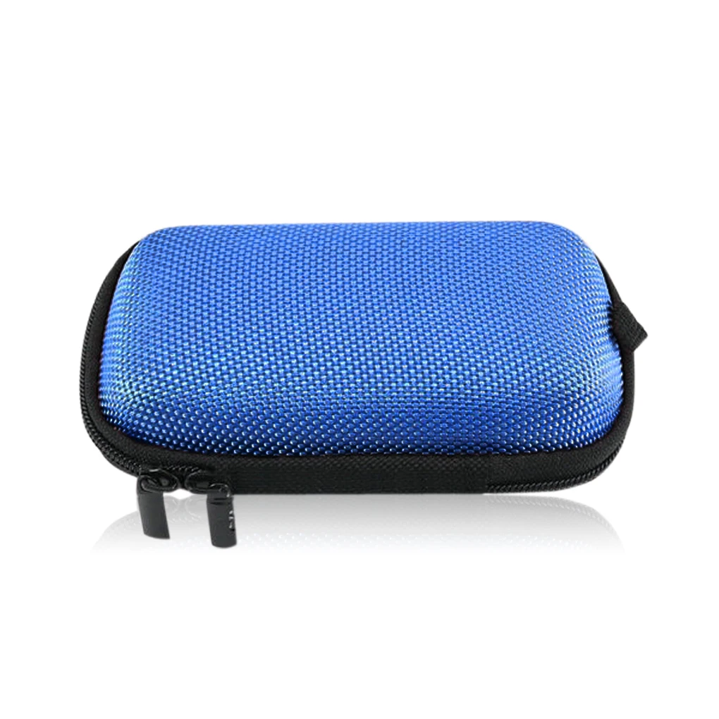 Mini sac Portable pour écouteurs, 1 pièce, porte-monnaie, étui pour câble d'écouteurs, boîte de rangement, portefeuille, pochette de transport, accessoire pour écouteurs