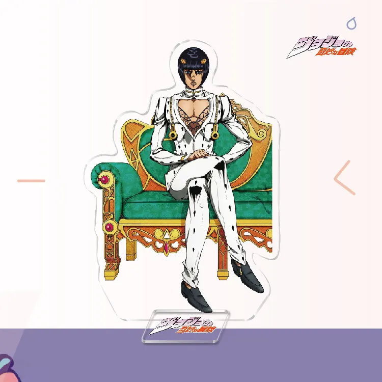 อะนิเมะ JoJo 'S Bizarre Kujo Jotaro รูปอะคริลิคของเล่นตัวเลขตกแต่งคอสเพลย์ซูเปอร์ฮีโร่คริสต์มาส Prop