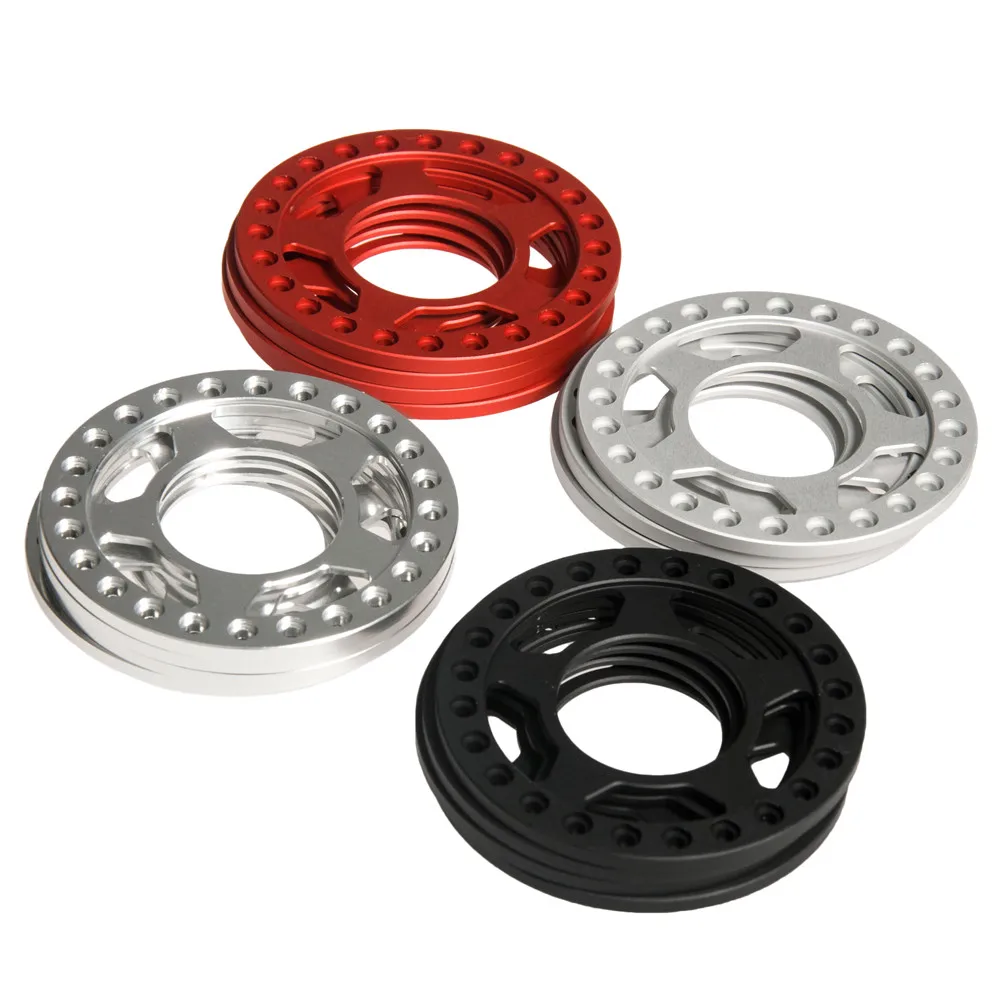AXSPEED 1.9 2.2 Wheel Rim Outer Ring Replacement Wheel Beadlock Ring for 1/10 RC Crawler Car Axial SCX10 Wraith D90 TRX4 TRX6