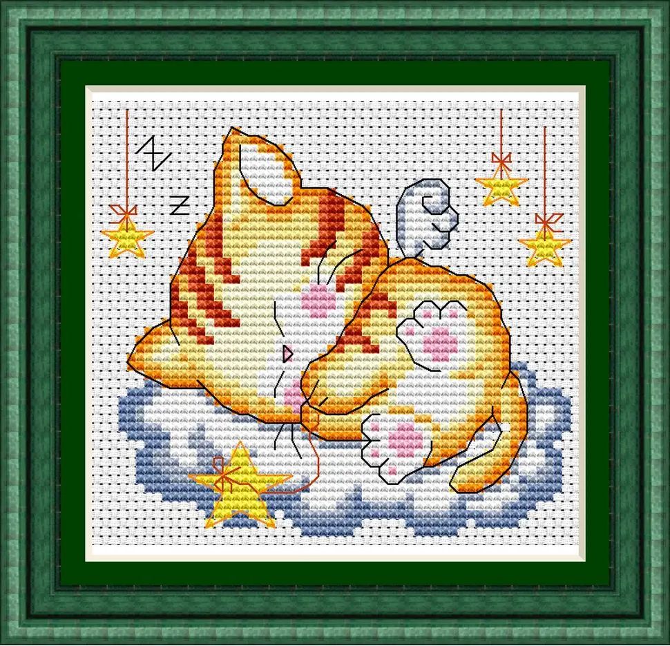 KTF009 Cross Stitch Kit Embroidery Art Homfun Maison Cross Stich Painting Joy Sunday Christmas Decorations For Home Homefun