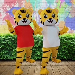 Tiger Mascot Cartoon Doll Walking Cosplay Costume puntelli per adulti Halloween festa di natale travestimento spettacoli Anime