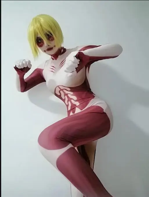 Atak na tytana Cosplay kostiumy na Halloween 3D drukuj przebranie na karnawał kobiece/męskie body Zentai Catsuit