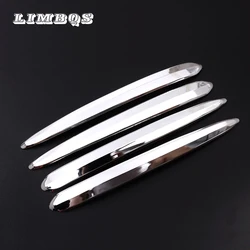 Car Handle Cover For G30 Door Sticker Decorative Trim Accessories 4 Pcs ABS Chrome For BMW New 5 Series 2018 2019