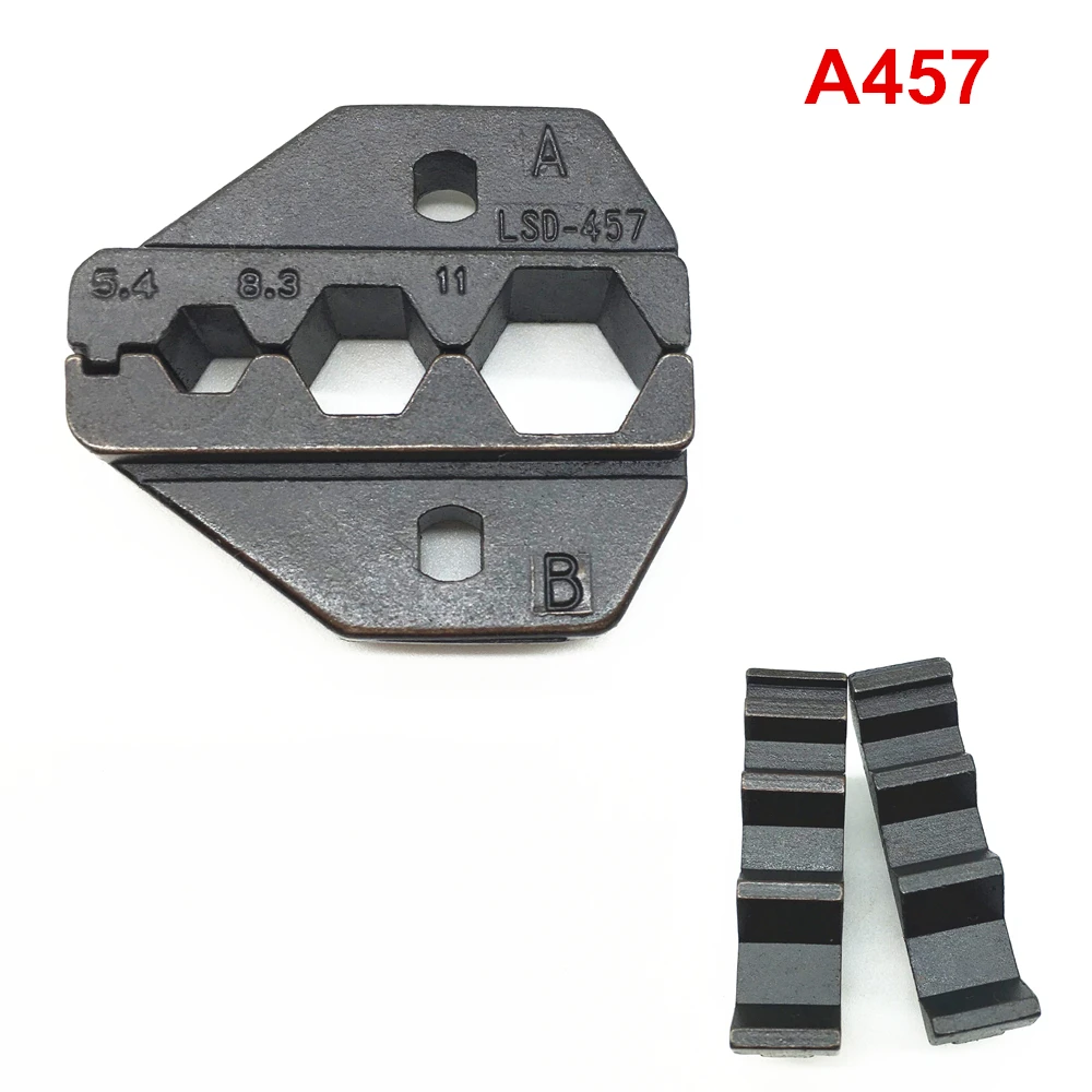 Crimping die set A457 for RG11 coaxial cable and RG58 coax connector 11mm,8.3mm,5.4mm