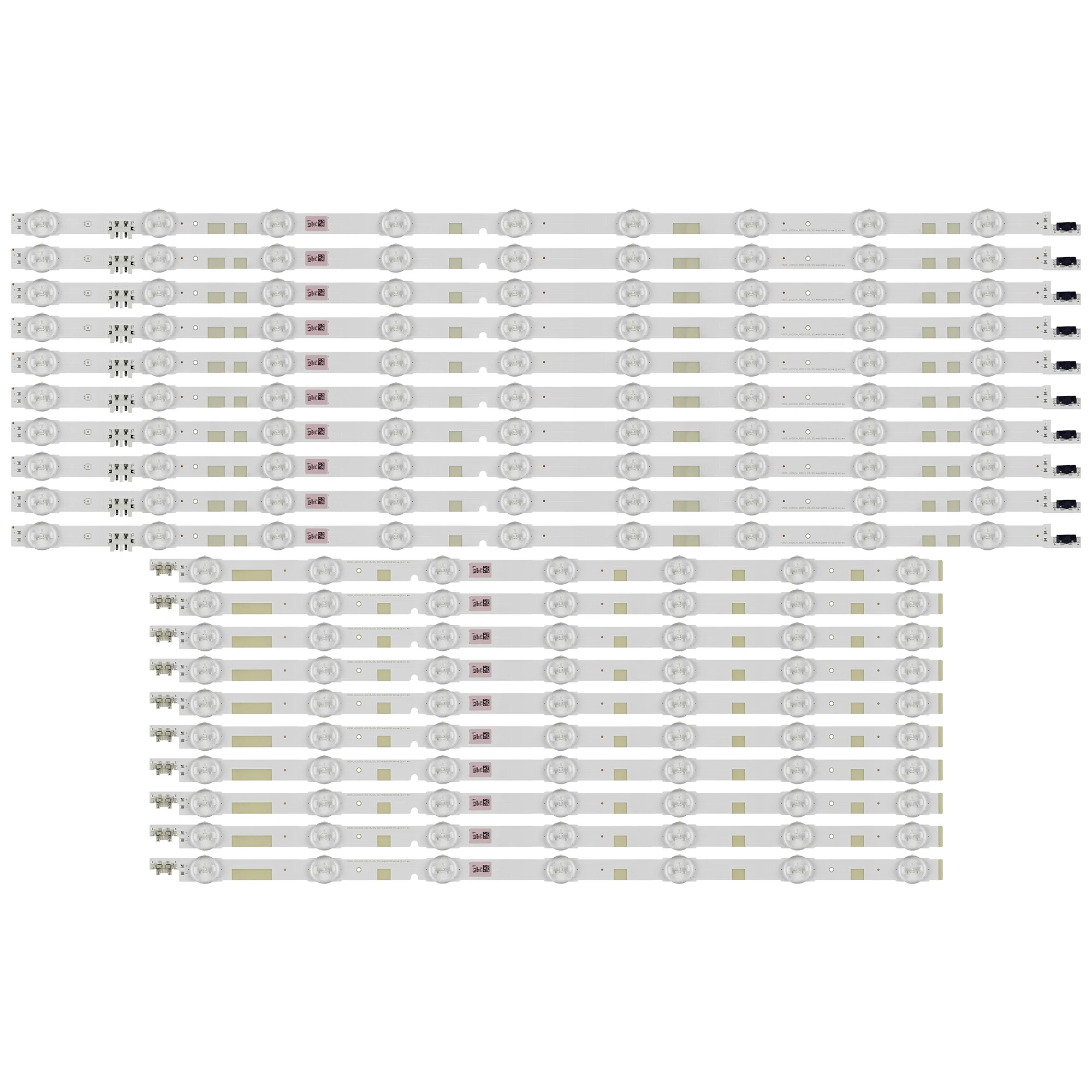 LEDバックライトストリップ,ua60js7200 ua60ju6870u ua60ju6800k u60js7200u un60js8000 v5dr_600sca 600scb-r0 bn96-38483a 38484a