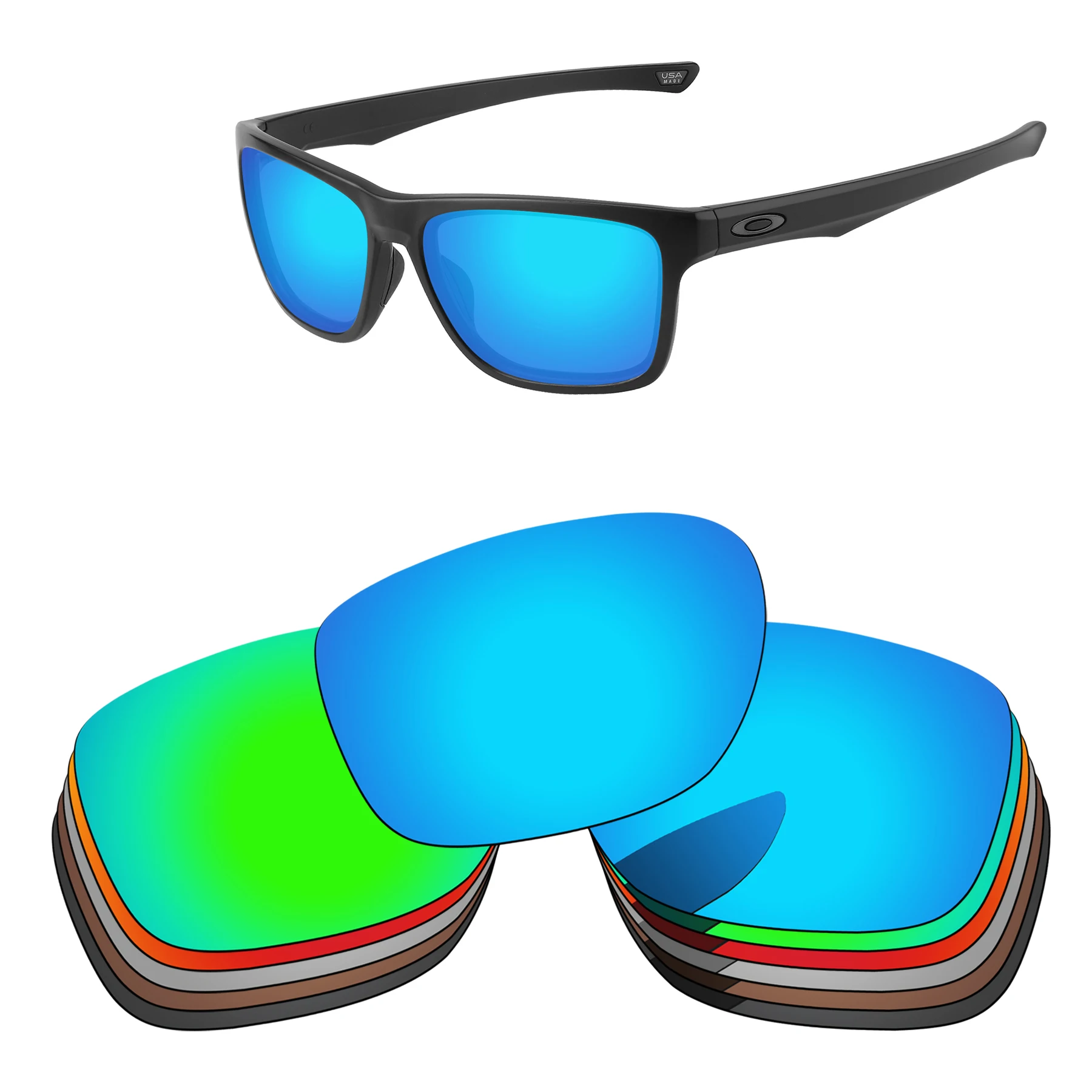 Bsymbo Replacement Lenses for-Oakley Holston OO9334 Sunglasses Polarized - Multiple Options