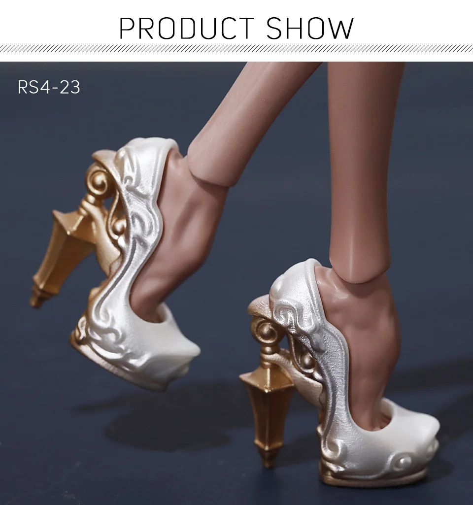 BJD Doll Shoes 1/4 BJD High Heel Super Model Popovy Clothing MSD Size Accessories for Women Body Lillycat Clothing