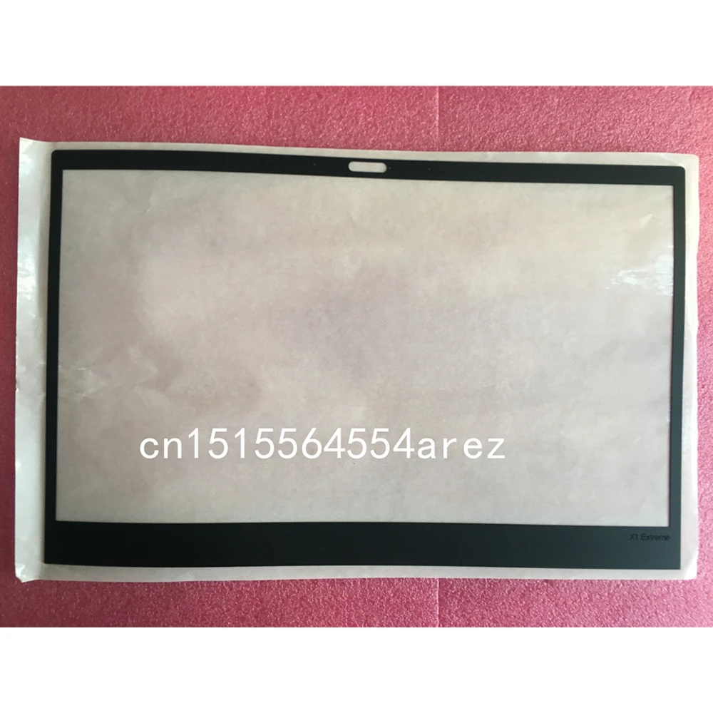 

New Original for Lenovo Thinkpad X1 Extreme Gen 1 20MF 20MG FHD LCD Bezel Sticker 01YU734