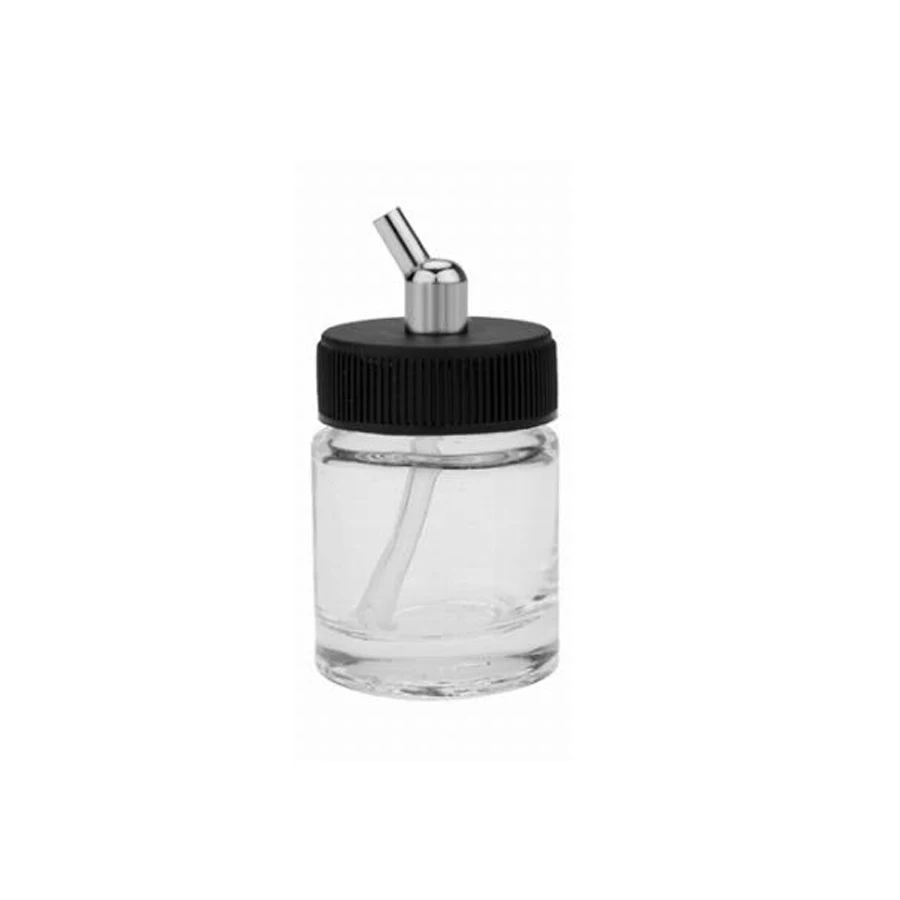 1pc Microblading Glass Containers 22cc Bottles Dual Action Airbrush Professional Tattoo Ink Cup