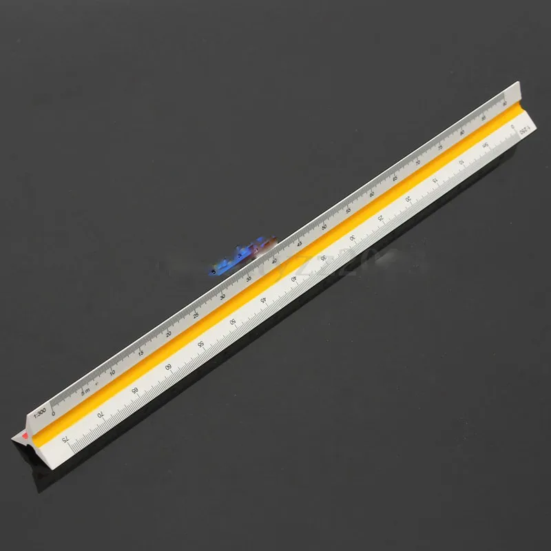 30cm Colorful Straight Ruler Students Stationery for girls Simple Triangular Rulers Kids Scale on Both Sides Acrylic Measuring