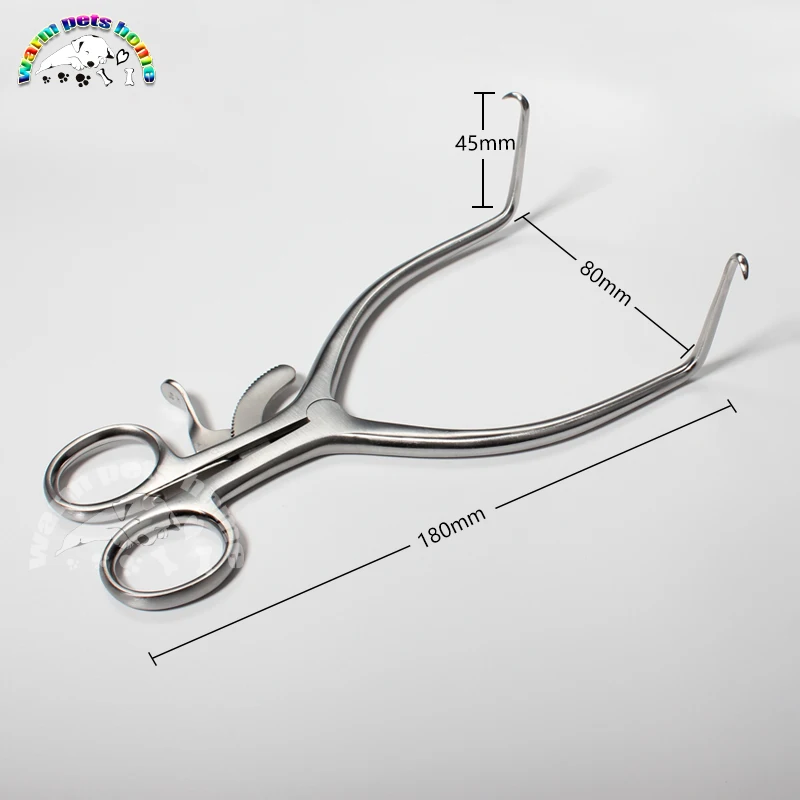 Gelpi Retractor Stainless Steel Self-Retaining Retractor 14cm 18cm Veterinary Surgical Instruments