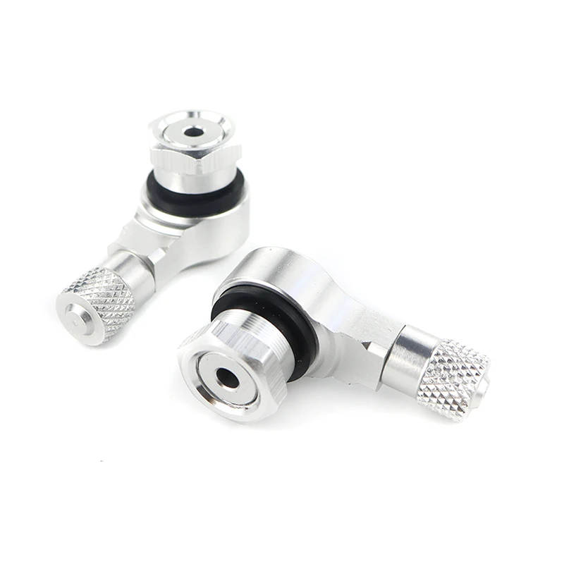 Motorcycle Accessories Fit For BMW R1100 RT R1100RT CNC Wheel Tubeless Tire Valve Stems 11.3mm 90 Degree Aluminum alloy Valves