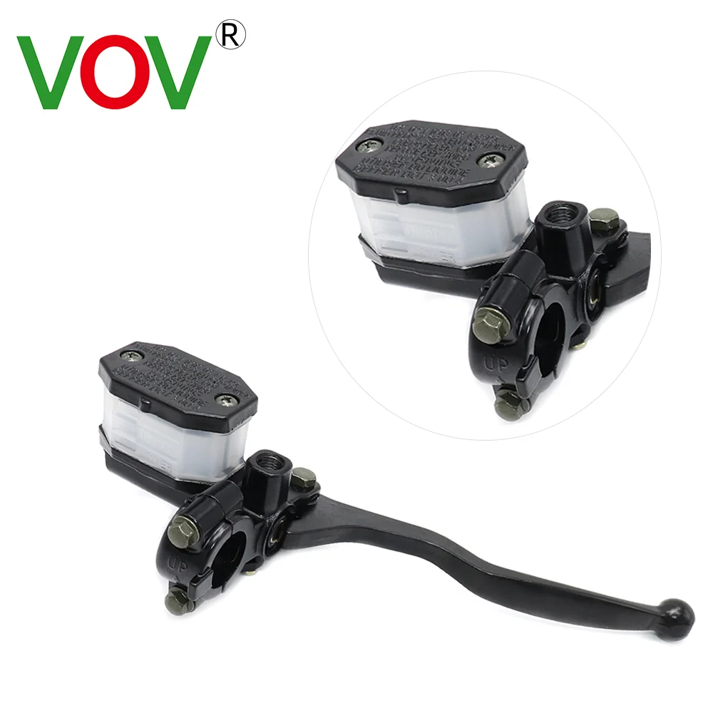 GN125 Motorcycle Hydraulic Brake Handle CG125 Clutch Lever Pit Bike Moped Right Master Cylinder Pump For Honda KTM Suzuki Yamaha