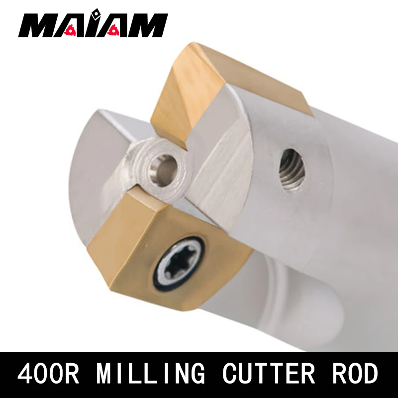 BAP 400R Milling cutter arbor C19 C20 C24 C25 C26 C28 C32 Right angle 90 deg milling cutter Rod APMT1604 Insert Cutting Holder