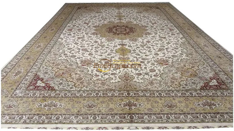 bedroom carpet Silk Persian Oriental woven Living Room Pattern