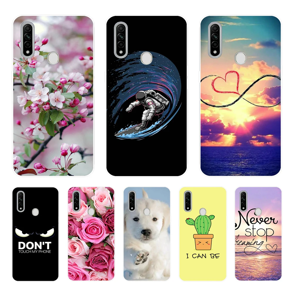 For OPPO A31 2020 Case Shockproof Soft silicone TPU Back Cover For Oppo A31 A 31 2020 Phone Cases OppoA31 Case 6.5