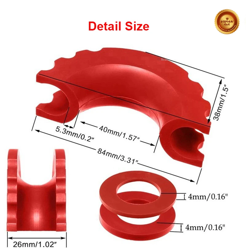 Anti-Rust Bow Shackle 5/8\