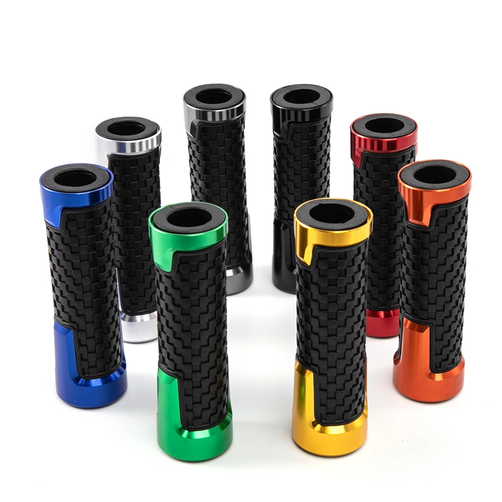 7/8''22mm Motorcycle Handlebar Grips Handle Grips for SUZUKI GSXR GSX-R 125 150 600 750 1000 For HONDA CB1000R CB650F CB 650F