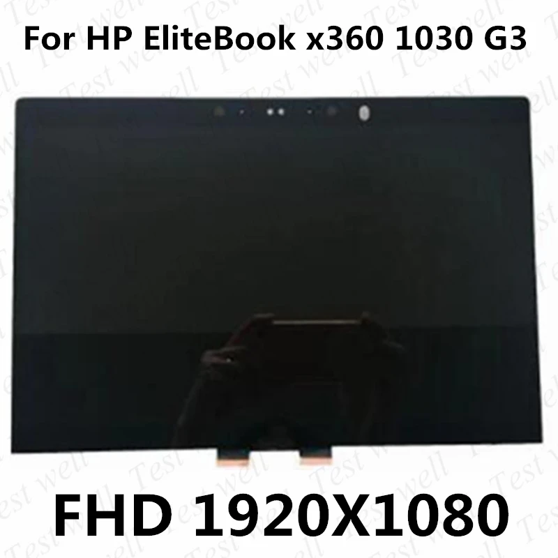 Imagem -02 - Polegadas Portátil Lcd Led Touch Screen Digitador Assembléia para hp Elitebook X360 1030 g3 1920*1080 p n: L04919-n31 M133nvf3 r1 13.3