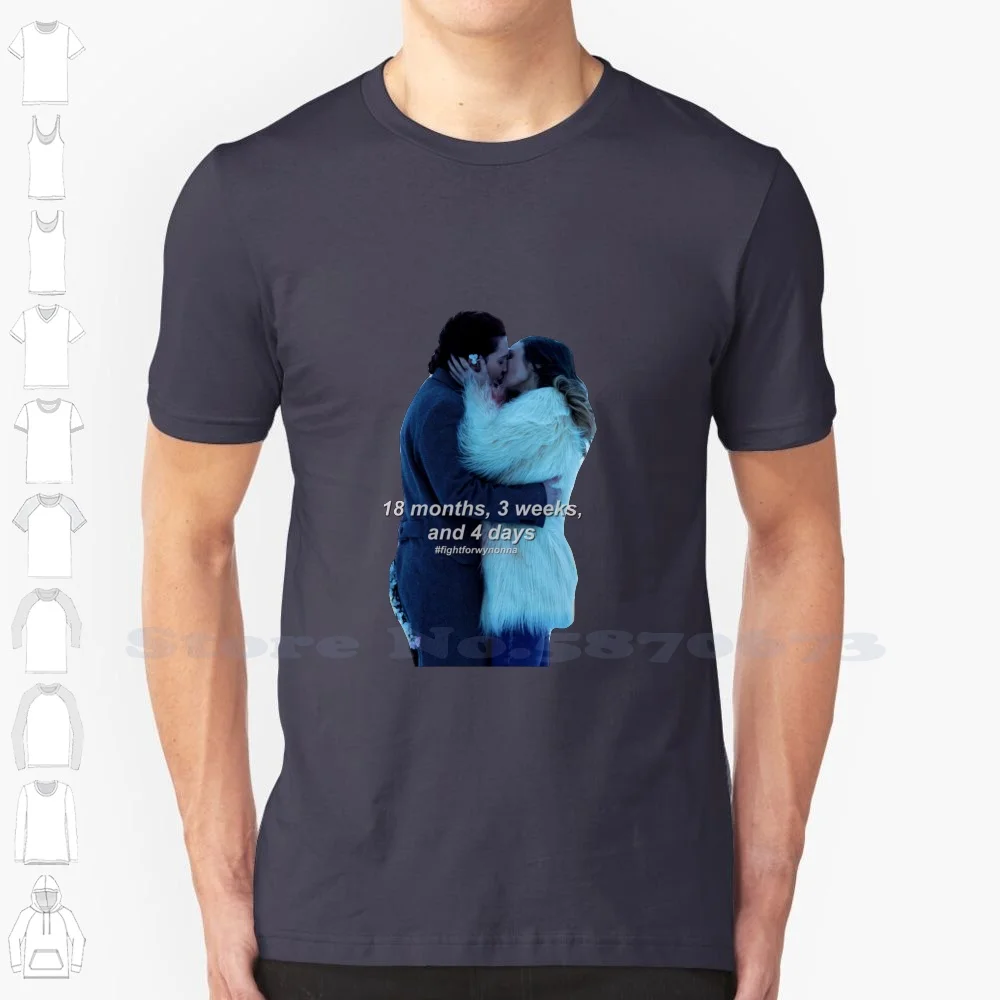 18 Months 3 Weeks 4 Days 100% Cotton T-Shirt Kat Barrell Wynonna Earp