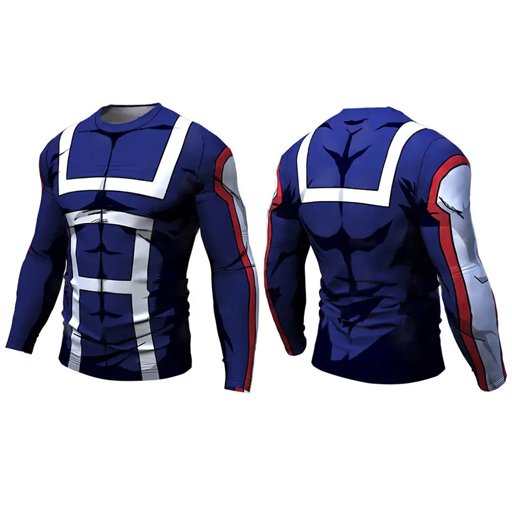 Heren Running Compressie T-shirts Snel Droog Voetbal Jersey Fitness Strakke Sportkleding Gym Sport Korte Mouw Ademend