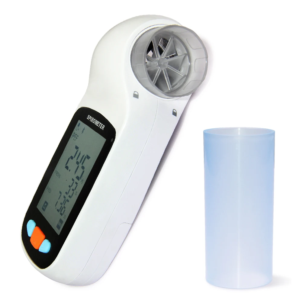 

SP70B Digital Spirometer Bluetooth Infrared Mode Lung Breathing Spirometry Diagnostic Software