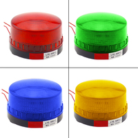 Magnetic suction base Warning light LED -3071 12V 24V 220V Indicator light LED Lamp small Flashing Light Security Alarm