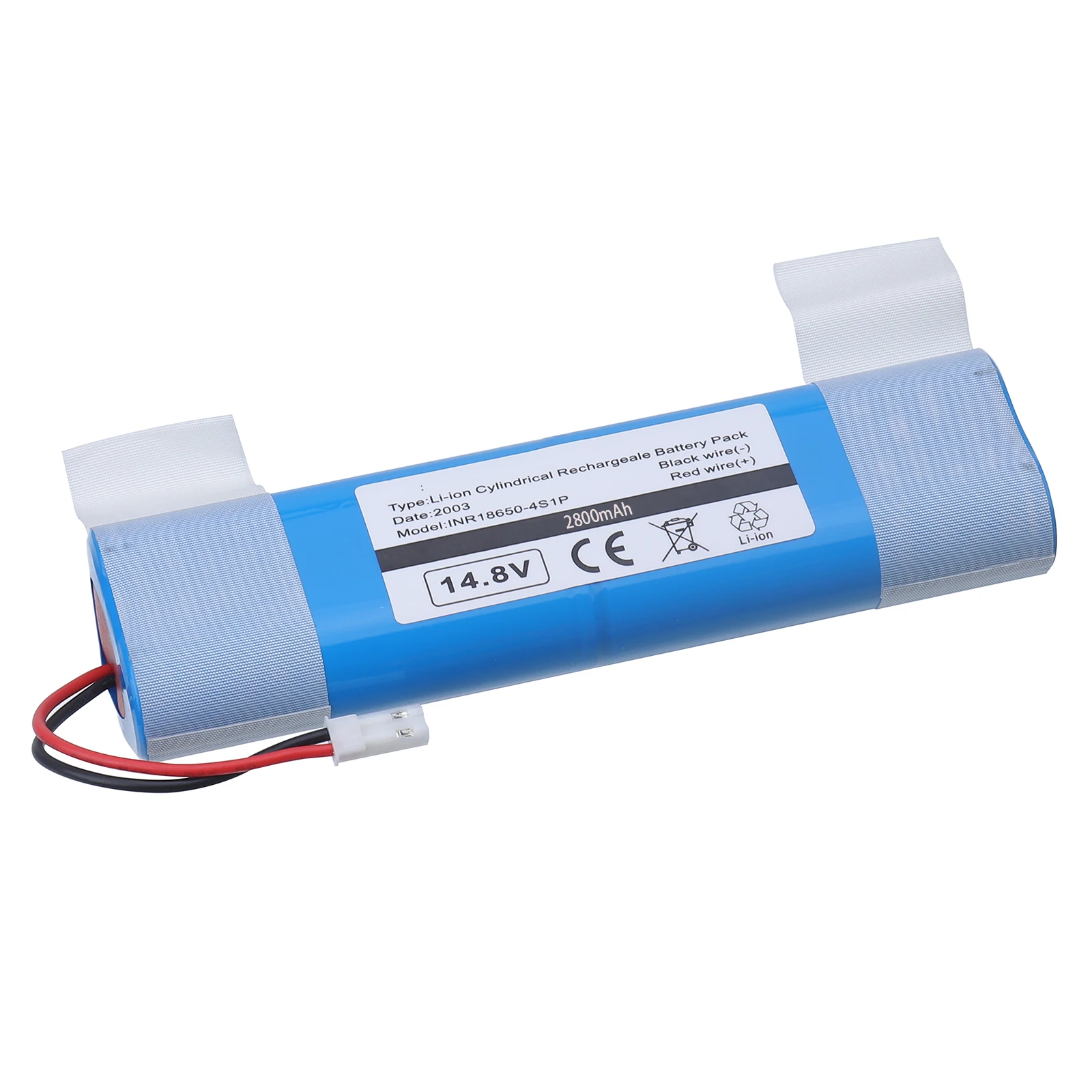 14.4v (14.8v) 2800mah bateria para ilife v3s pro, v50, v5s pro, v8s, x750, para zaco v3, v40, v5s pro, v5x