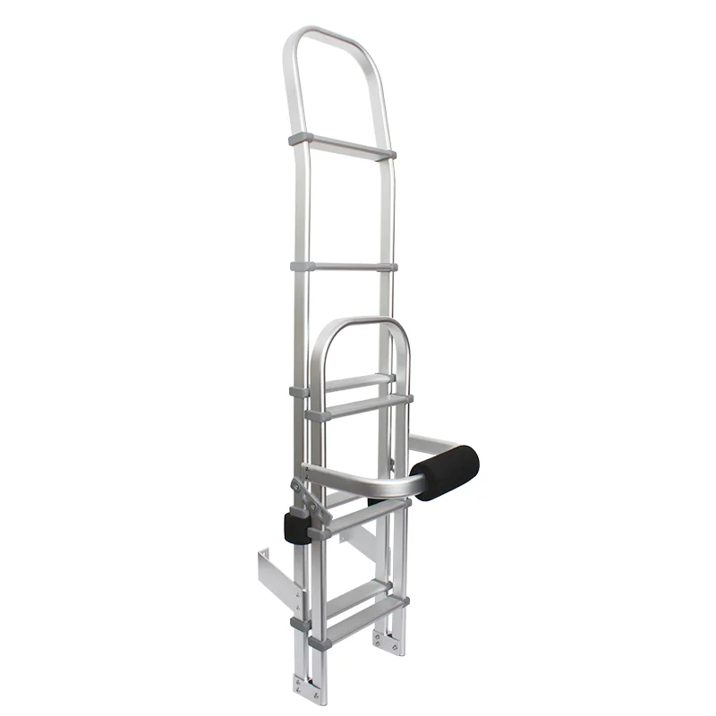 

HEYRV 2440 мм алюминиевая многофункциональная сверхмощная уличная лестница, внешняя складная ступенька для каравана, автодом, фургона