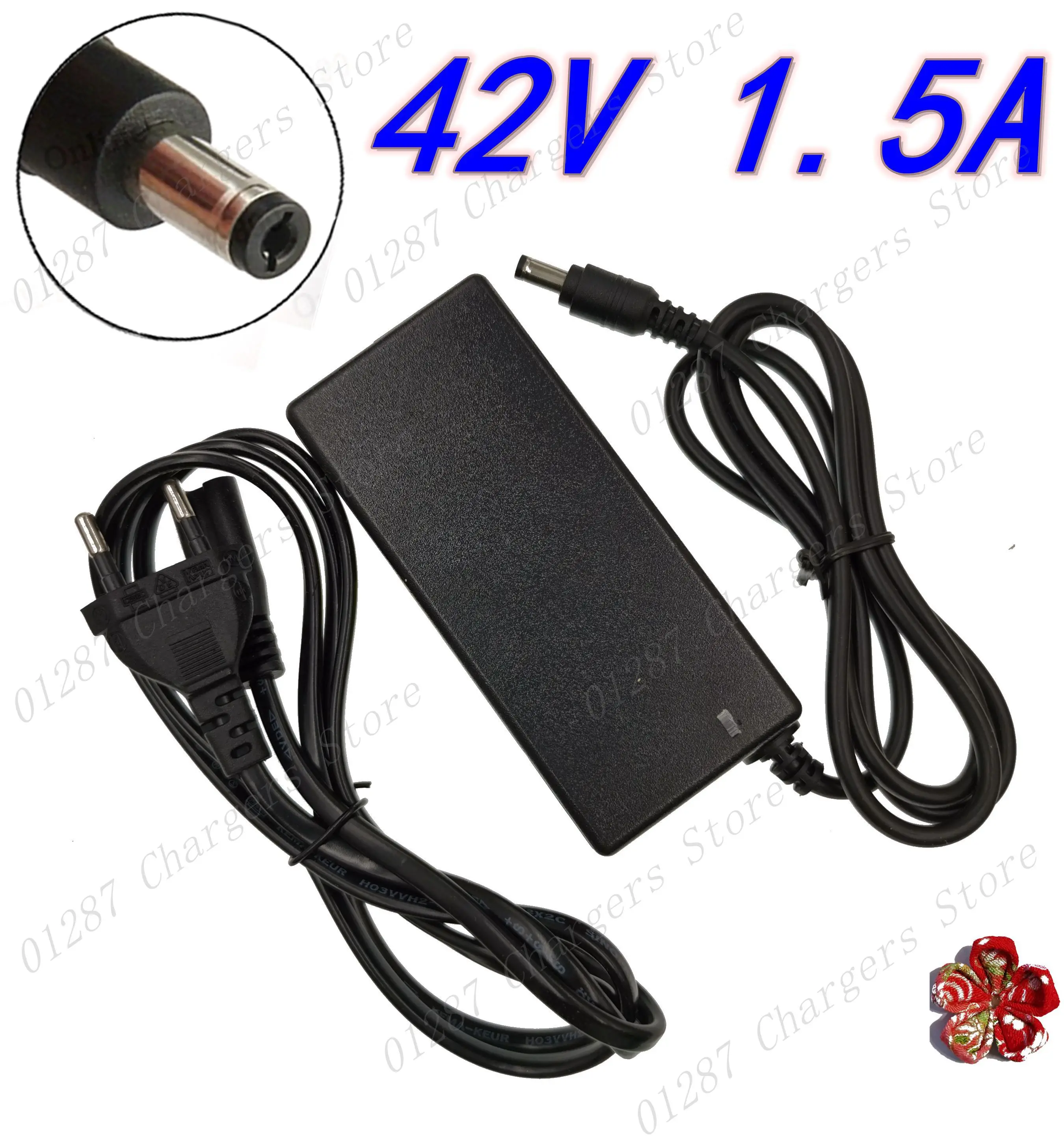 42V 1.5A Charger Input 100-240 VAC Lithium Li-ion Li-poly Charger For 10Series 36V Electric Bike 36V 2A battery charger