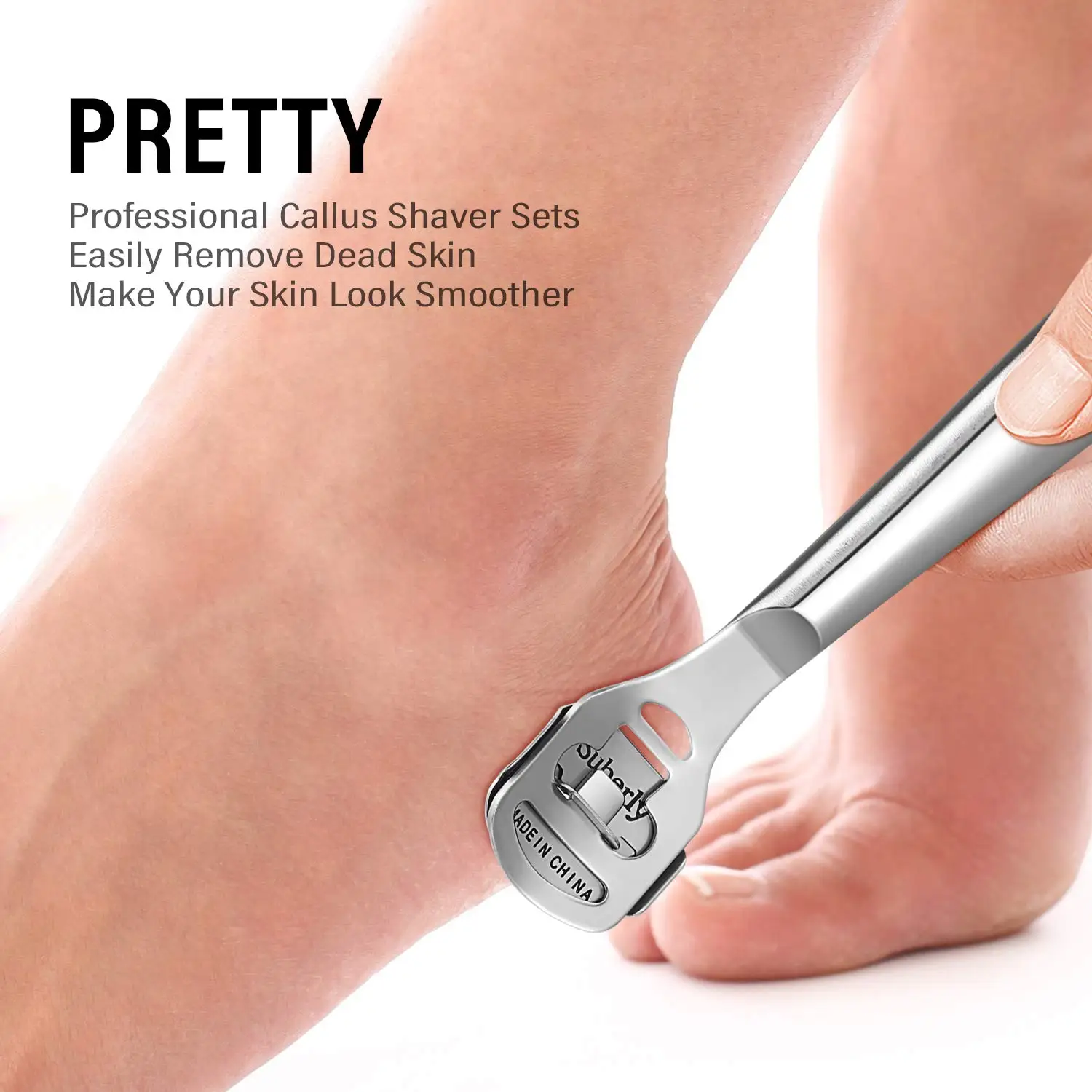 50pcs Foot planer special blade for pedicure leather foot sharpener for removing dead skin and calluses pedicure blade