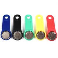 5 unids/lote DS1971-F5 TM tarjeta de bloqueo de Sauna Dallas Touch Memory Ibutton con mango para sistema de turismo de guardia