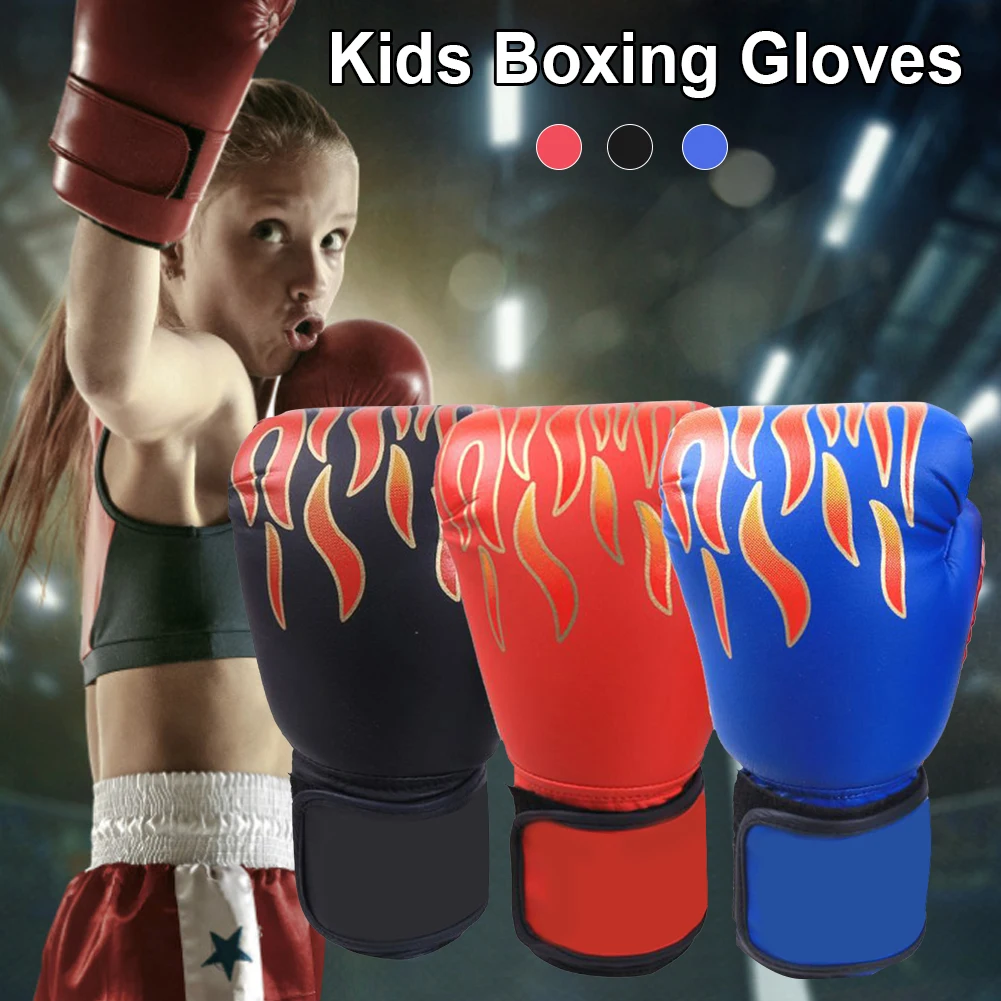 

Children's Boxing Gloves Professional Training Boxing Gloves Durable Kickboxing Muay Thai Mitts For Training Sports Glove