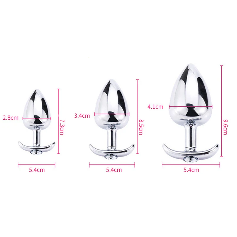 Electro Shock Anal Plug Detacheable Anchor Style Butt Plug Electric Stimulator Therapy Anal Massager Sex Toys for Men Women