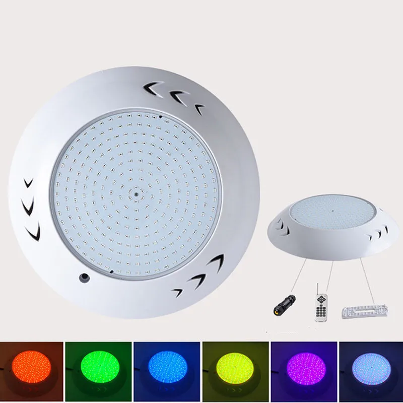 

30W 40W 50W LED resin swimmimg pool lights IP68 waterproof underwater light AC12V wall mounted lamp RGB color changeable light