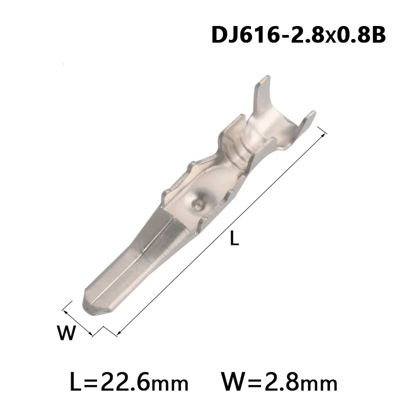 2000 pcs terminal DJ616-2.8*0.5B car male female cable connector car wire Terminal connector automotive Plugs H62