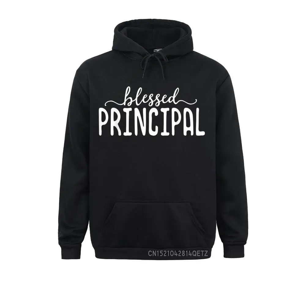 Blessed Principal Appreciation Gift Teacher School Vice Chic Sweatshirts Cute Long Sleeve Slim Fit Men Hoodies Sportswears