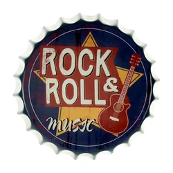32864 # Rock And Roll (Music) 13 Cm/17 Cm Self-adhesive Decal Car Sticker Waterproof Auto Decors on Bumper Rear Window Laptop