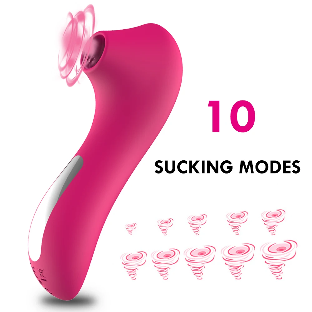 Clit Sucker Vibrator For Women Masturbator Nipple Vagina Sucking Clitoris Stimulator Pussy Oral Blowjob Etotic Sex Toy For Adult