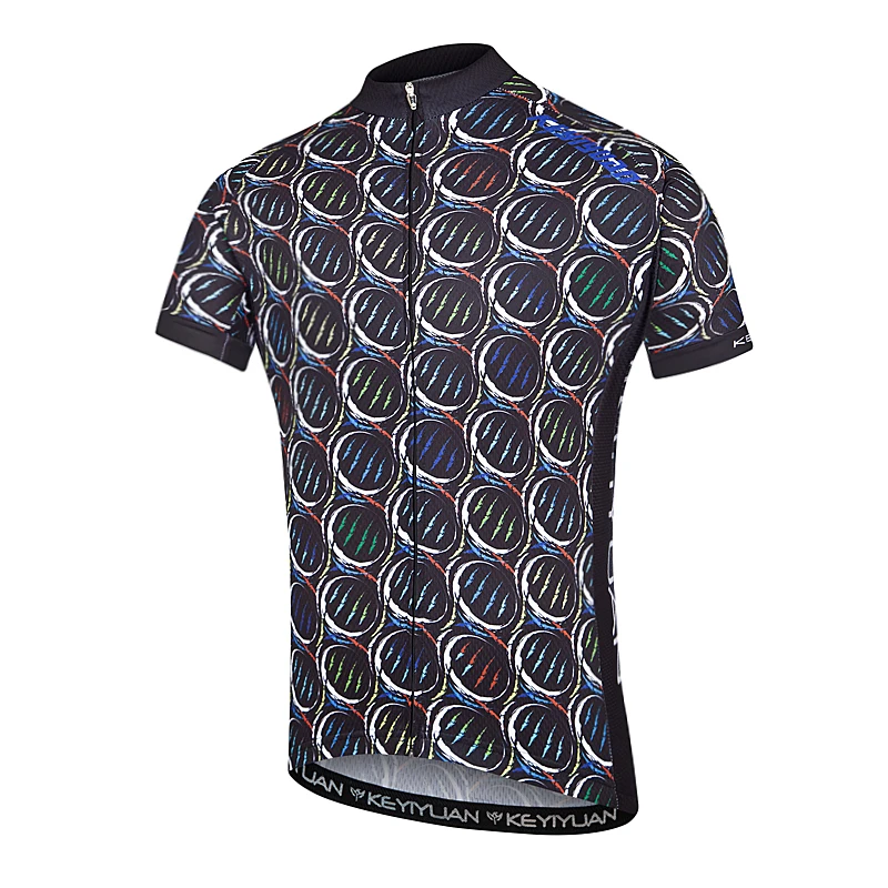 

KEYIYUAN The New Road Bike Cycling Jersey Men MTB Bicycle Shirt Mountain Riding Racing Clothing Tops Conjunto Ciclismo Masculino