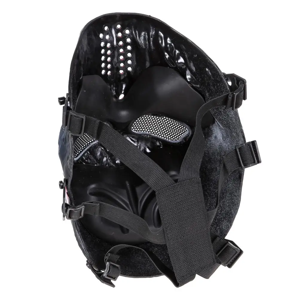 Tacitcal Airsoft Paintball Full Face Mask Halloween Party CS Wargame Army Protective Accessories Hunting Shooting Military Masks