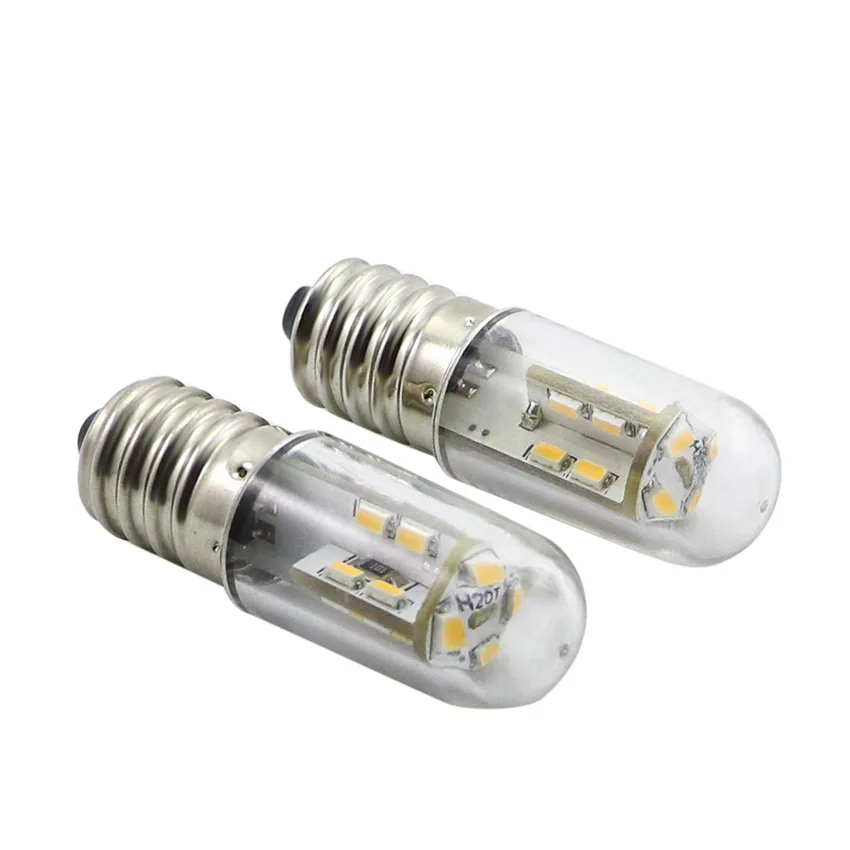 2W E14 Żarówka Led 12V 24V 60VAC 120VAC 220VAC Lampka nocna Reflektor Kukurydza Wisiorek Lodówka Lodówka Lampa Opakowanie 5 sztuk