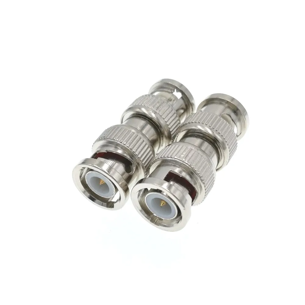 

50pcs CCTV RG59 BNC Coupler Male To BNC Male RF Connector Adapter