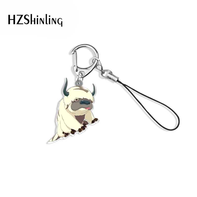 Cartoon avatar The Last Airbender  Acrylic Keychain Keychain Resin Epoxy Mobile Strap Keychain Accessories